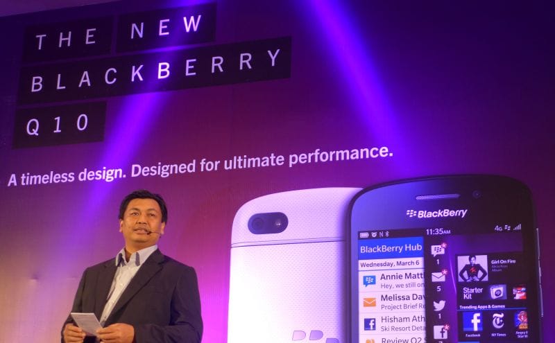 BlackBerry Q10 Diluncurkan, Tersedia Mulai 27 Juni 2013 