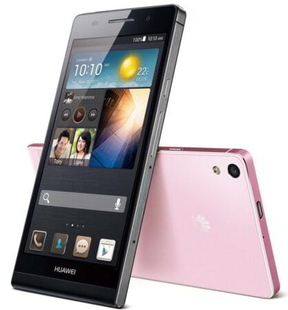 huawei ascend p6 front huawei ascend p6 front