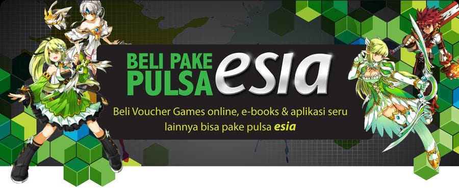Esia Kenalkan Program Belanja Pake Pulsa 25 BELI PAKE PULSA ESIA