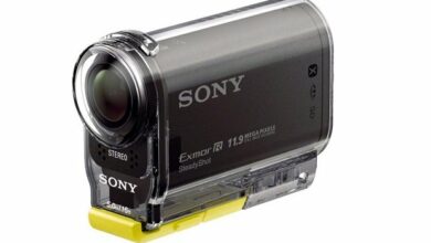 Sony HDR AS30V with waterproof housing