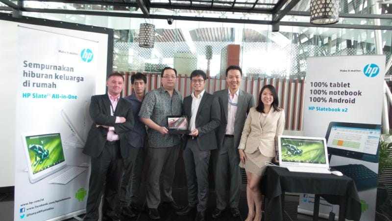 HP Luncurkan Slatebook X2 & Slate21 34 Hp Press Release