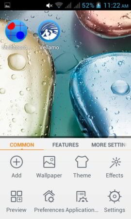 screenshot theme setting lenovo a390 1