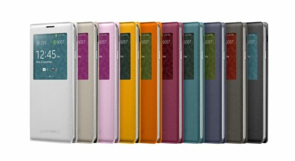 Galaxy Note3 S view Cover 005 Front set