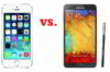 note 3 vs iphone 5s
