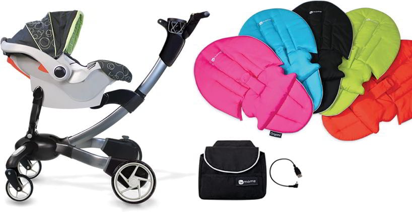 4moms Origami: Stroller dengan Mekanisme Buka yang Canggih 39 origami accessories