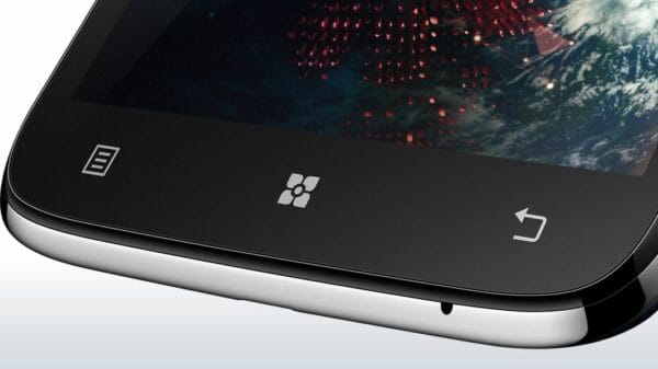 lenovo smartphone a850 front detail 2