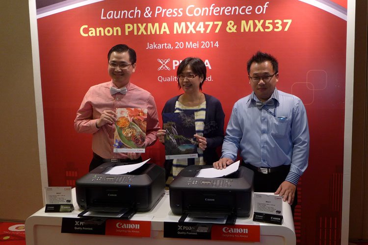 Canon Luncurkan 2 Printer Nirkabel Terbarunya, PIXMA MX477 