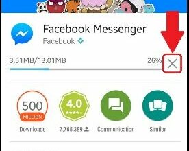 No Facebook Messenger 6