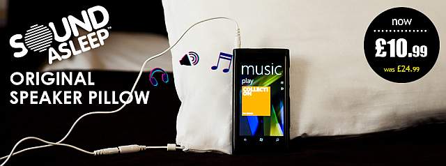 Sound Asleep Pillow: Bantal Canggih dengan Speaker Terintegrasi 25 Sound Asleep