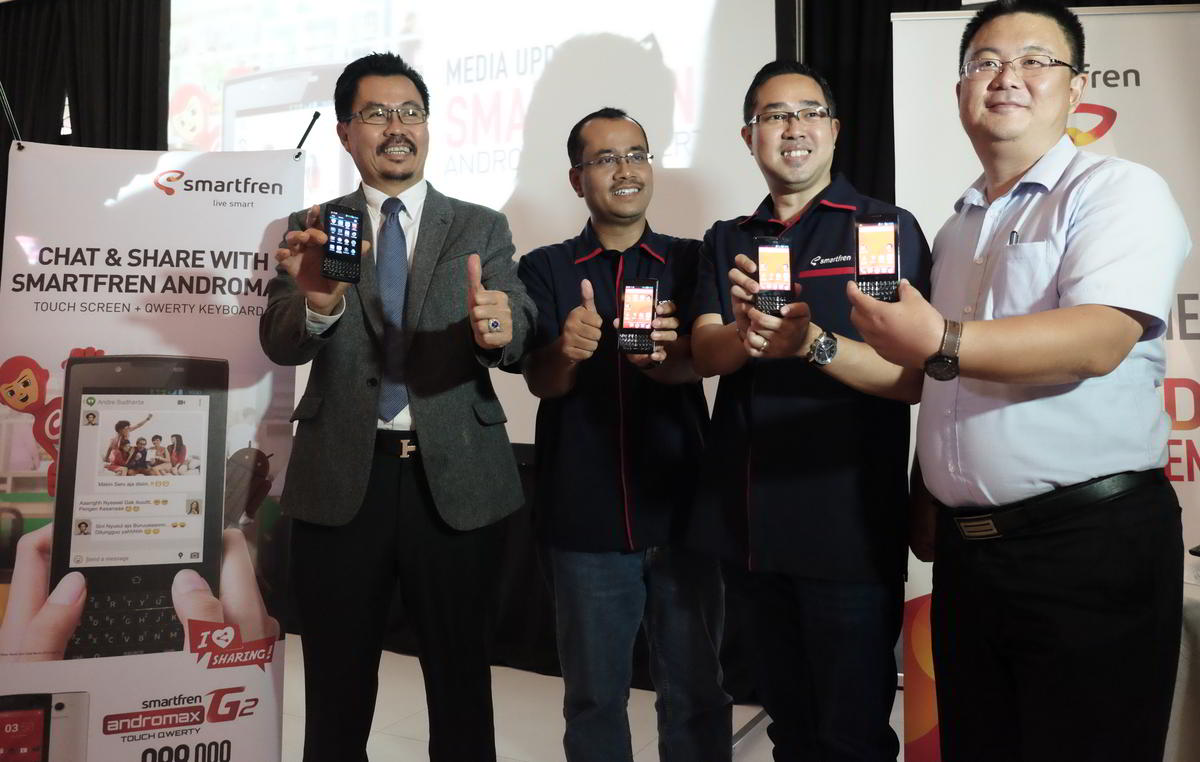 smartfren andromax g2 touch qwerty launch