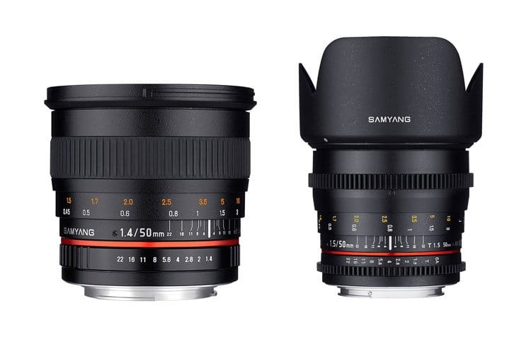 Dua Lensa 50mm Samyang untuk Fotografi dan Videografi 35 samyang 1