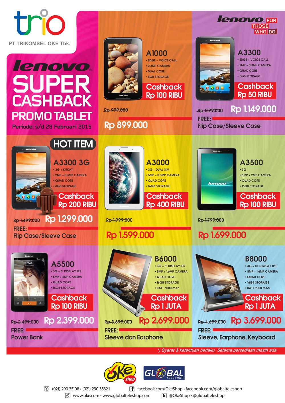 Lenovo Promo Cashback
