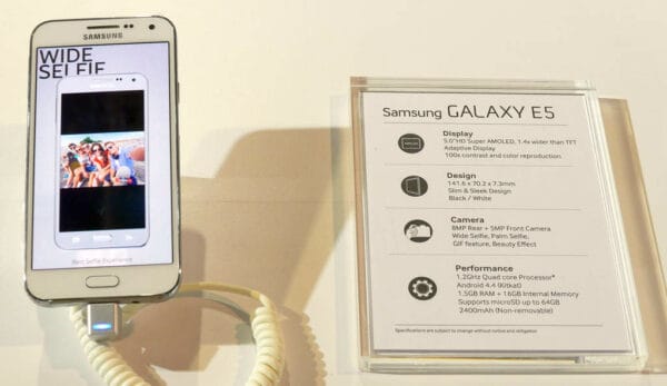 samsung galaxy e5 depan samsung galaxy e5 depan