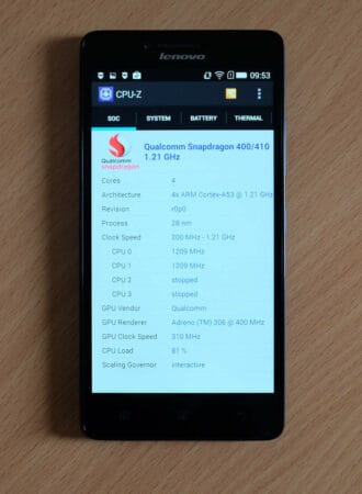 lenovo a6000 cpu