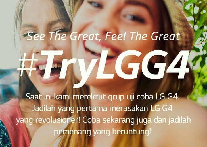 LG try G4 LG try G4