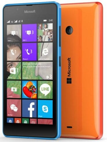 Lumia 540 Dual SIM cyan orange Lumia 540 Dual SIM cyan orange