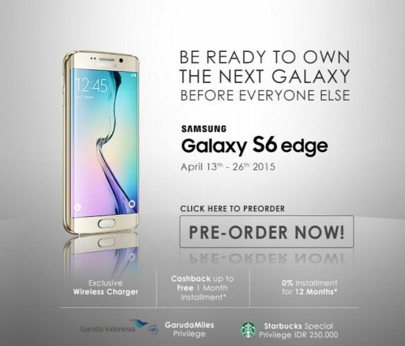 samsung galaxy S6EDGE promo