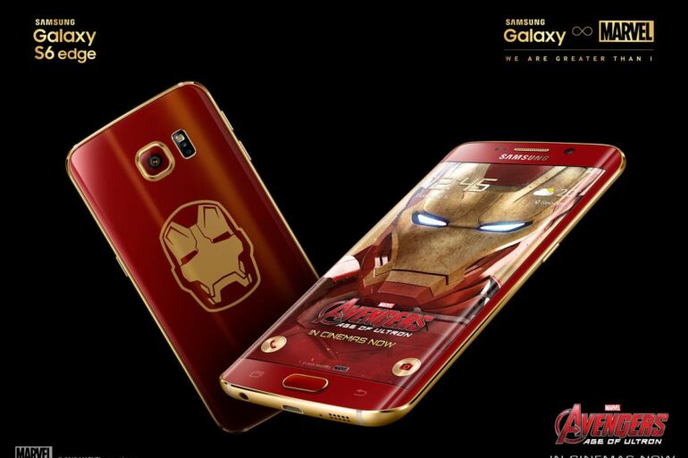 Galaxy S6 edge Iron Man Limited Edition KV2