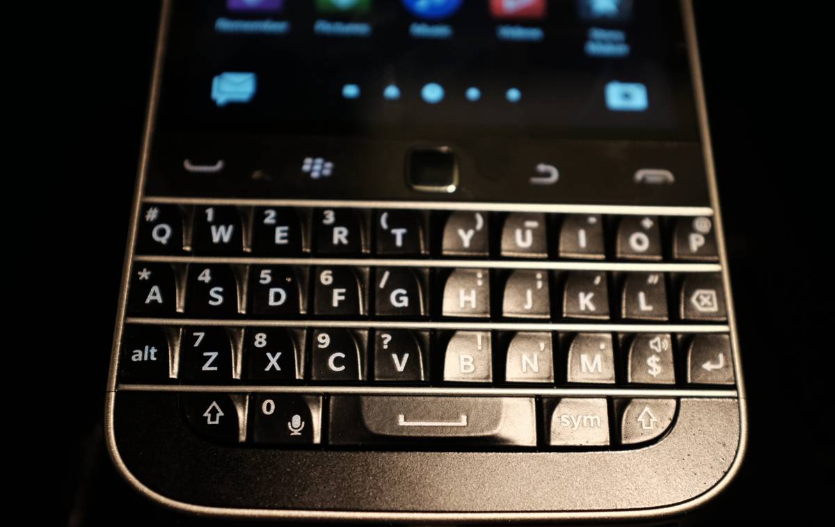 blackberry classic keyboard