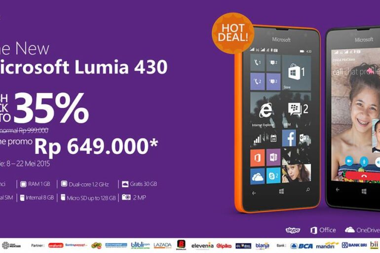lumia 430 promo