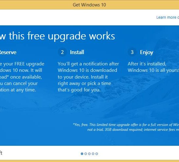 Tips: Cara Mudah Upgrade Gratis ke Windows 10 dari PC 24 upgrade windows 10 gratis