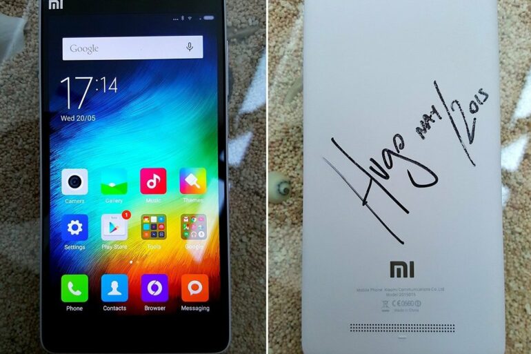 xiaomi mi 4i depan belakang