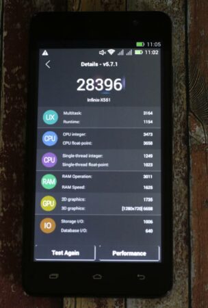 infinix hotnote x551 antutu