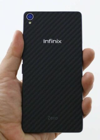 infinix zero 2 belakang genggam