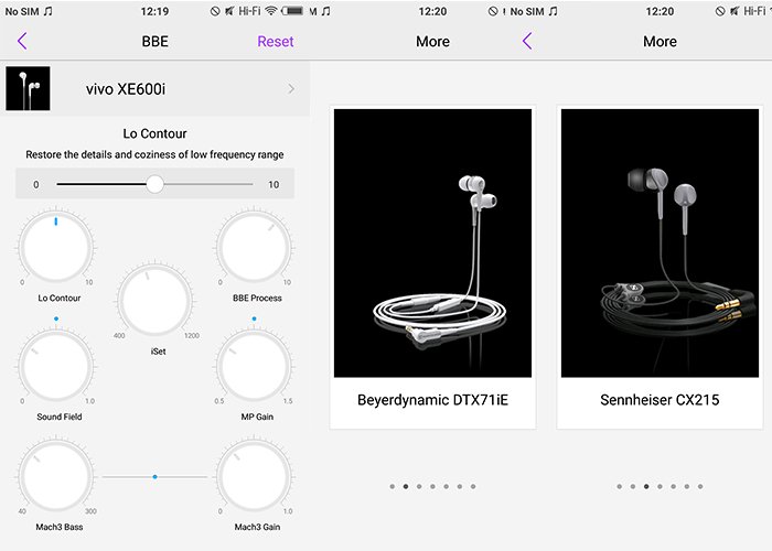 BBE custom EQ  + preset headphone untuk berbagai brand headphone