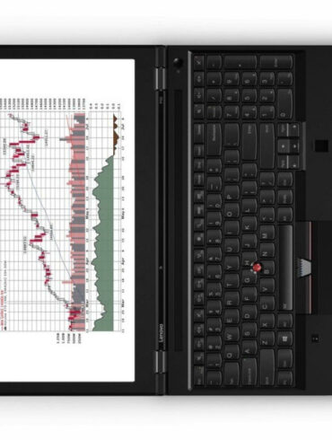 thinkpad p50 with finance screen image 1