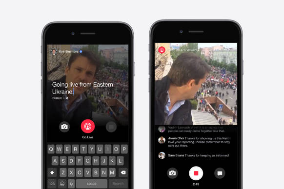 Wartawan Dapat Menyiarkan Video Secara Langsung di Facebook dengan Mentions 20 Facebook Live Streaming