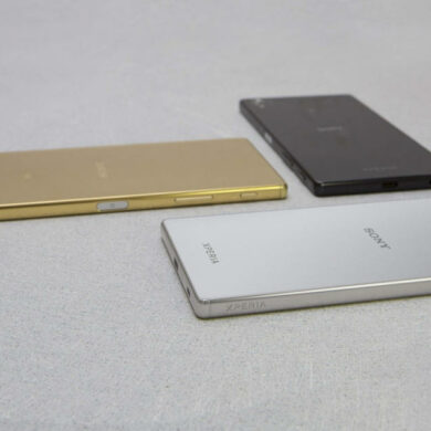 XperiaZ5 Premium black chrome gold