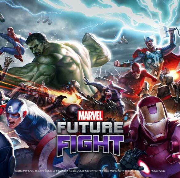 10 Game MARVEL Gratis Paling Asik di Android 19 1.Marvel Future Fight