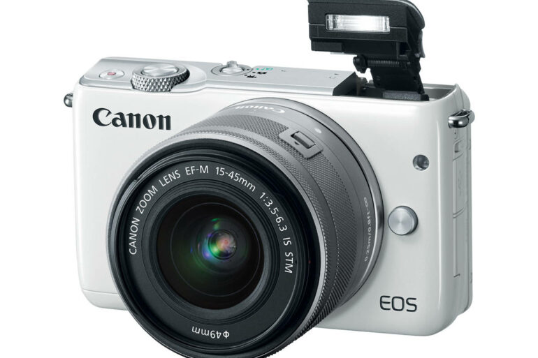 Canon M10 depan Canon M10 depan
