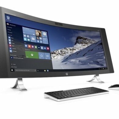 hp envy curved all in one 1