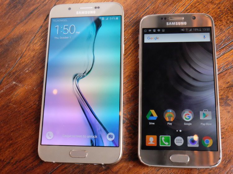 Samsung Galaxy A8 dan Samsung Galaxy S6