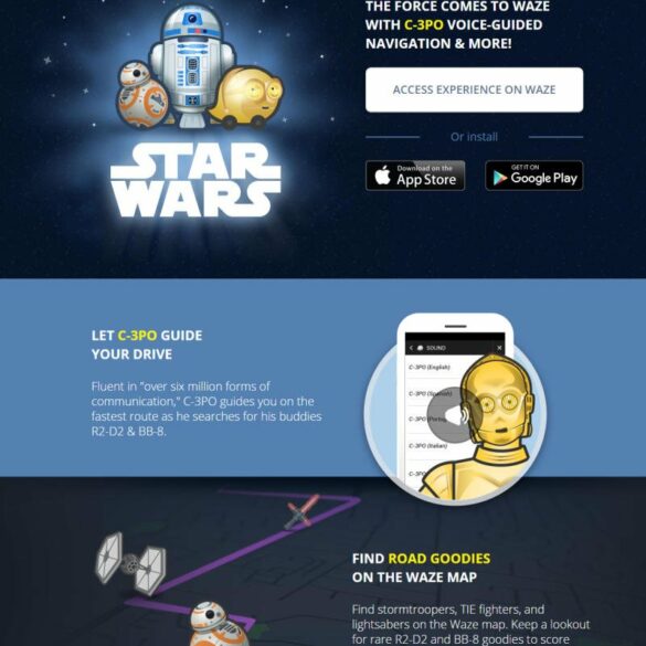 star wars waze