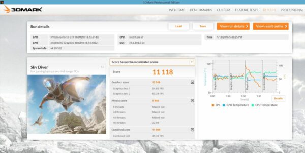 3DMark Sky Diver 3DMark Sky Diver