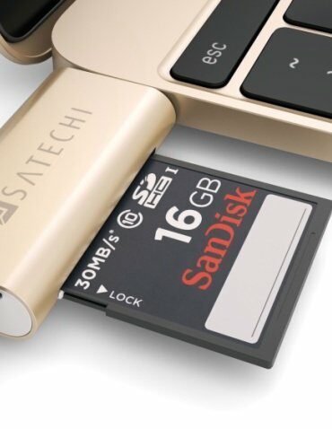 satechi type c memory card reader 1