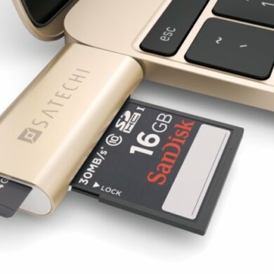 satechi type c memory card reader 1