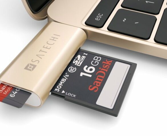 satechi type c memory card reader 1