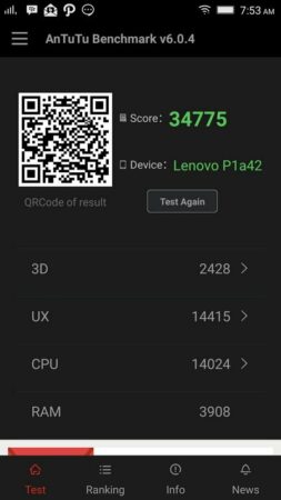 Screenshot Lenovo VIBE P1 Turbo AnTuTu Screenshot Lenovo VIBE P1 Turbo AnTuTu