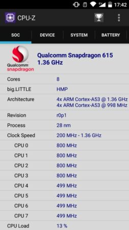 Review Smartfren Andromax R2 37 Andromax R2 CPU Z 1