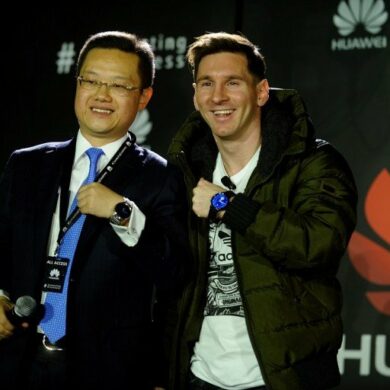 Lionel Messi Huawei