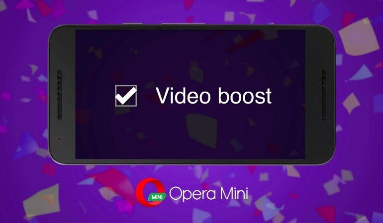Opera Mini Video Boost