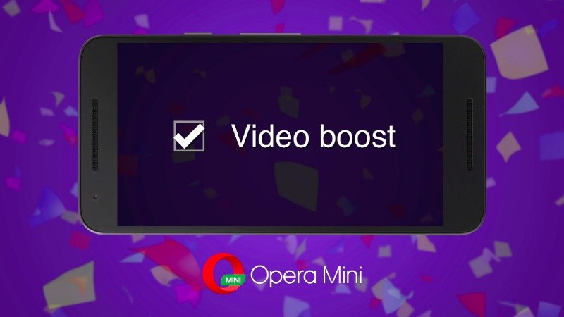 Opera Mini Video Boost