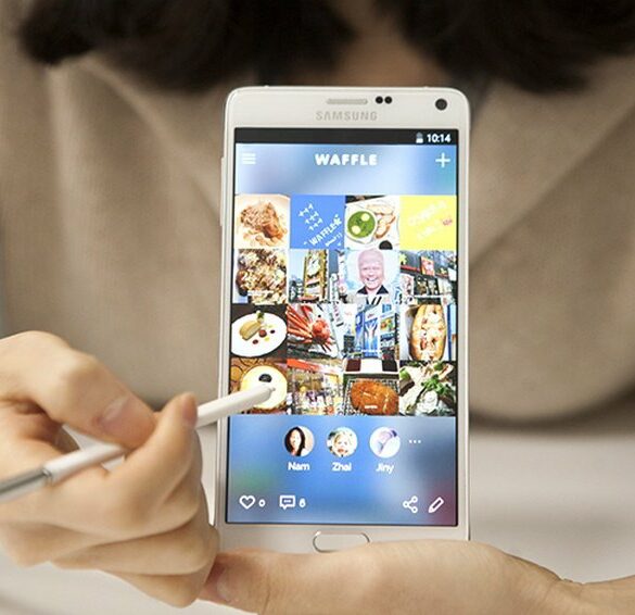 Permudah Mengasah Kreativitas, Samsung Perkenalkan Aplikasi Hum-On & Waffle 39 Waffle 1