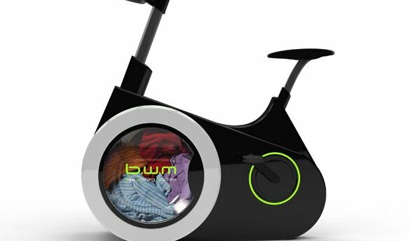 BWM: Sepeda Stasioner yang Bisa Mencuci Pakaian Ketika Digowes 20 bike washing machine