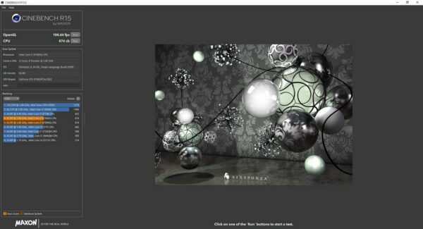 Acer Predator Cinebench Acer Predator Cinebench