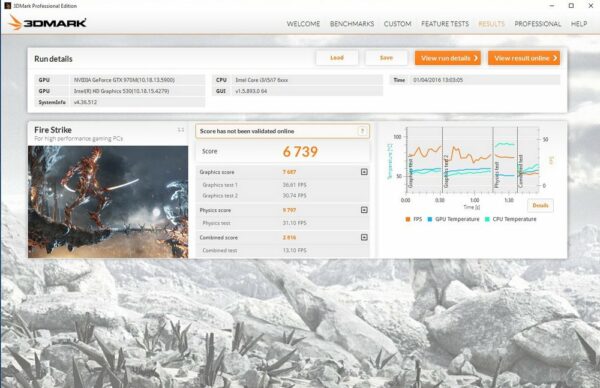 Acer Predator Fire Strike Acer Predator Fire Strike
